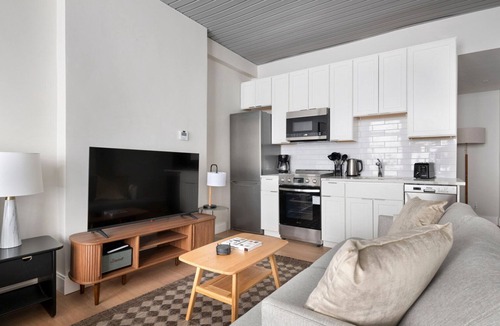 Downtown Boston Apartment | Blueground | Downtown Crossing, lounge, nr Park