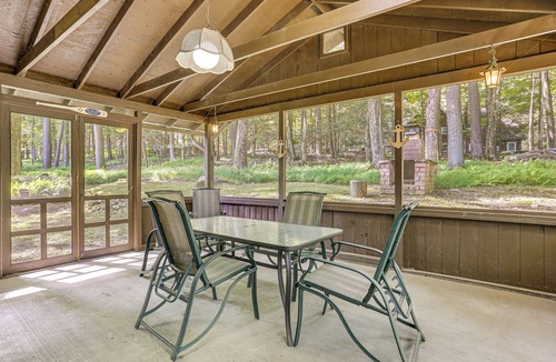 Greentown Cottage | Boat, Hike & Fish: Rustic Greenwood Retreat