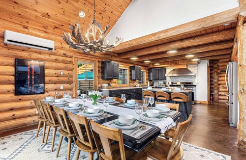 Sunday River Area Ski Chalet | Book New! Ski Retreat, Luxury Sauna, Hot Tub, Views, 2 Game rooms, Theater