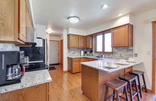 Lake Harmony Estates House | Book now for the most beautiful time of the year. Crisp air, cozy firepit time, grilling, walking, ending the day in the hot tub. Almost guaranteed to see some deer during your stay.