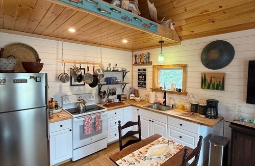 Gouldsboro Cottage | Brand New House! Charming tiny home on small farm close to Schoodic Peninsula.