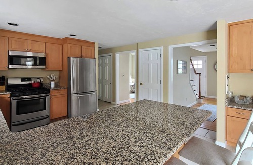 West Falmouth House | BRAND NEW LISTING! Lovely 4BD-A/C, Big Deck, Bonus Room with Bar, Walk to Old Silver Beach