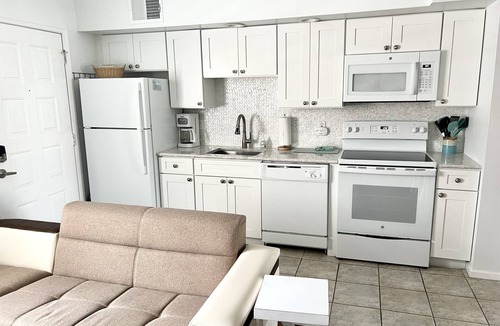 Southend Condo | Brigantine Beachfront 2 Bd Condo with Pool & ocean views