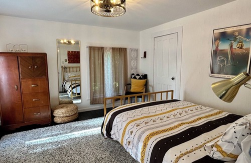 Jefferson House | Bright Catskills Farmhouse on Private Land W/Sunroom, Fire Pit, Near Stamford