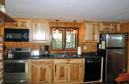 Raymond Ski Chalet | Bright waterfront home with beautiful views of Little Sebago Lake!