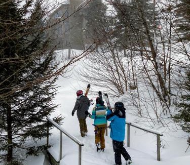 Carroll Villa | C12 Homey Bretton Woods slopeside townhome for your family getaway to the White Mountains