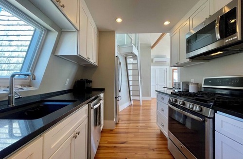 Commercial Street Condo | Calm, exquisite, waterfront. Swim. Watch the tides. Kayak. Eat and Drink outside