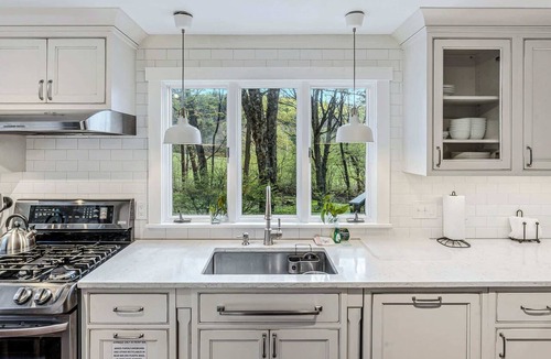 Woodstock House | Cape Cod Home in Woodstock, Pet-Friendly & Wooded