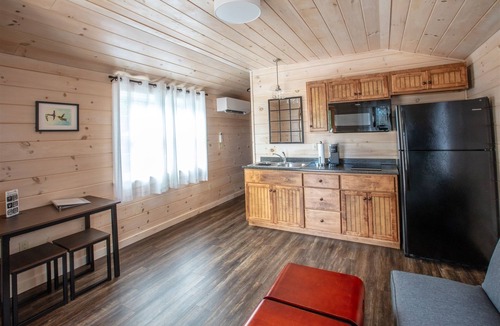 North Sebago Cabin | CARDINAL - RESORT WITH 12 PROPERTIES. NATURAL POND FOR SWIMMING.