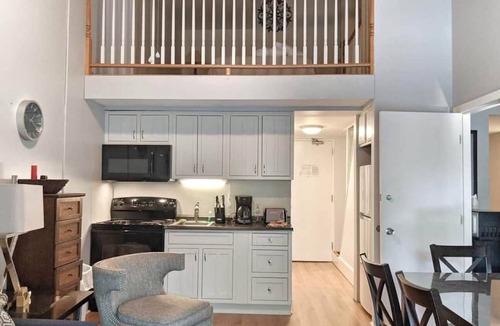 Weirs Beach Apartment | Cedar Lodge Condo w/Loft and private balcony