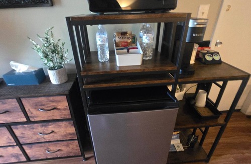 Weirs Beach Apartment | Cedar Lodge Room-Private Balcony Close to Weirs!