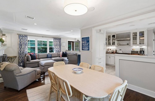 Southold House | Cedar-shake Cottage, Heated pool and Gardens