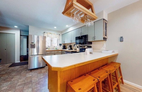 Jackson Condo | Centrally located condo with pools, hot tubs, tennis, skating, & skiing access