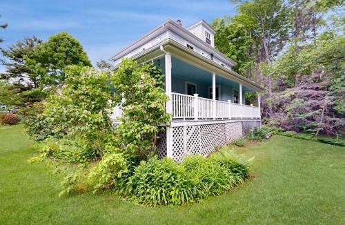 Bayville House | Century-old oceanfront home with wraparound porch - walk downtown, dogs OK
