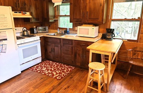 Jamaica Ski Chalet | Chalet-Swim-Brook on Property-Views-Firepit-Woodstove-7 min to Stratton-Dogs OK