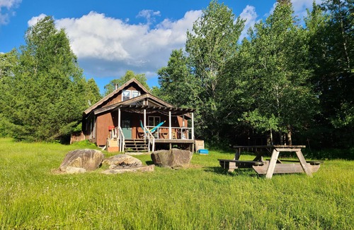 Jamaica Ski Chalet | Chalet-Swim-Brook on Property-Views-Firepit-Woodstove-7 min to Stratton-Dogs OK