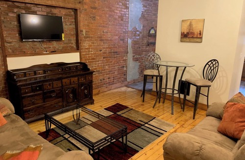 Utica Apartment | Charming 2-bedroom apartment w/private parking on quiet dead end street in Utica