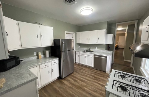 Binghamton Apartment | Charming 3-bedroom apartment in enchanting Binghamton with fenced in back yard