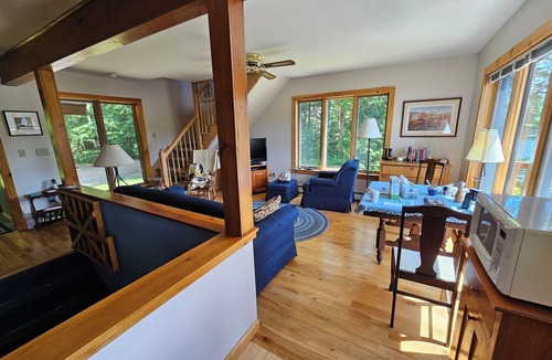 Whitefield House | Charming 3-bedroom house on Forest Lake Ski/Snowmobile