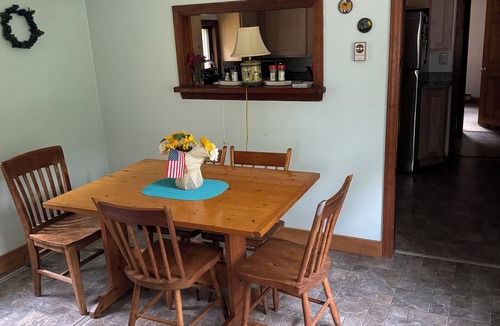 Denmark House | Charming Cabin, Lake Access! Backyard Bubbling Brook. Pets Welcome!