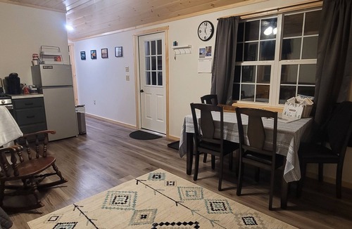 Northfield Cottage | Charming cottage w/modern amenities on peaceful Bog Lake, Northfield Maine