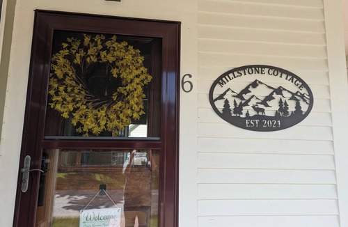 Upper Village Cottage | Charming Cottage- White Mountains retreat w/Private Hot Tub and Fire Pit