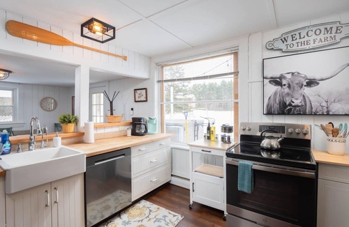 Sunday River Area House | Charming Farm House- Game Room & Hot Tub, Fire Pit
