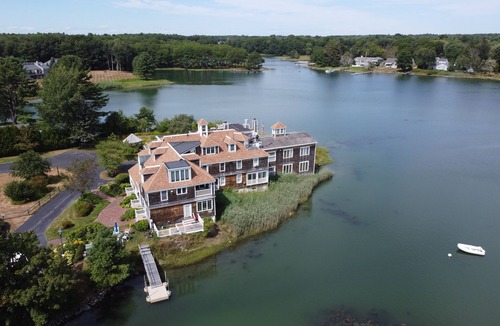 Kennebunk Condo | Charming Waterfront Retreat Overlooking Kennebunkport.