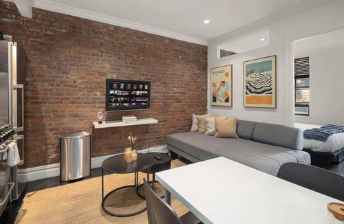 Midtown West Apartment | Chic 2BR Retreat in the Heart of Times Square