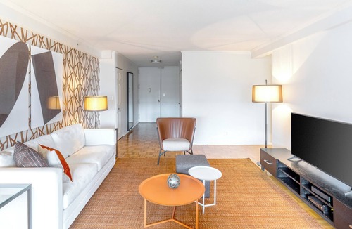 West End Apartment | Chic One-Bedroom Apartment with Balcony in Boston'