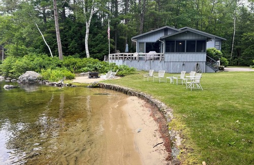 Wolfeboro House | Classic Lake House with Guest Cottage on Wolfeboro's Premier Springfield Point