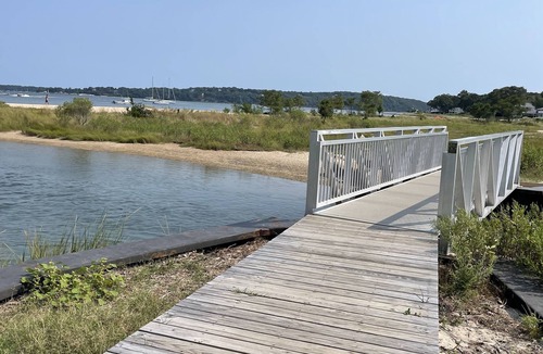 Greenport West House | Coastal Getaway, water views, walk to beach