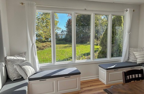 Yarmouth House | Coastal Maine home with beach and beautiful gardens