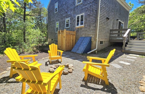 Truro House | Comfortable 3BD-A/C, Deck, Firepit, Short Drive to All the Best of Truro!