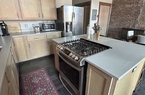 St. Albans Historic District Condo | Condo on Main Street in St. Albans, Vermont - 3 Mile Drive From Lake!