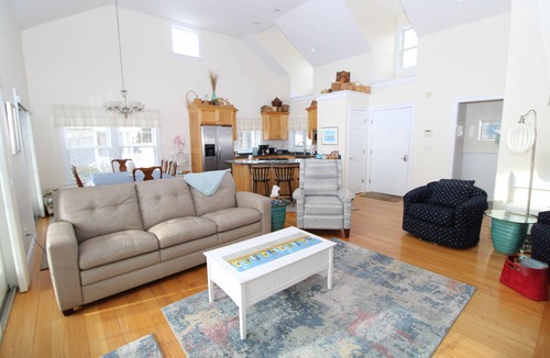 West Yarmouth House | Contemporary Coastal Home with Lewis Bay Views & A/C (2331)