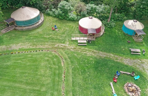 South Hartford RV Rental | Cosy Pet-Friendly Yurt for 6