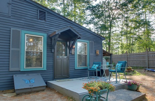 West Buxton House | Couple's Glamping Getaway on Bonny Eagle Pond