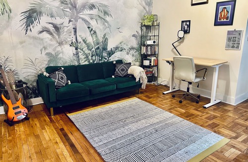 Crown Heights Apartment | Cozy 1-bedroom apartment in delightful Brooklyn with AC near subway and park