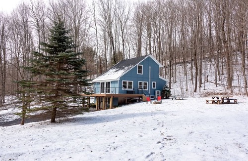 Jewett Cabin | Cozy 4-Bedroom Modern Mountaintop Retreat in Jewett