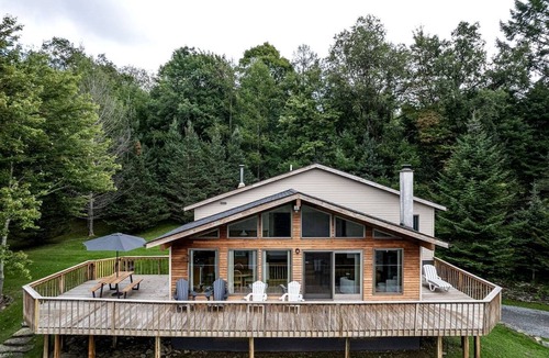 Franklin Cabin | Cozy Cabin Retreat with Fire Pit, Sauna & Game Room in Franklin, New York