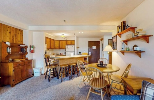 Killington Condo | Cozy condo, electric fireplace, walk-to-lifts, balcony, views, wif