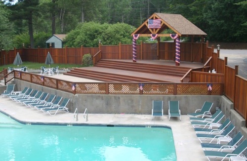 Campton Condo | Cozy Condo in the White Mountain - SWIM AT OUR PRIVATE POND