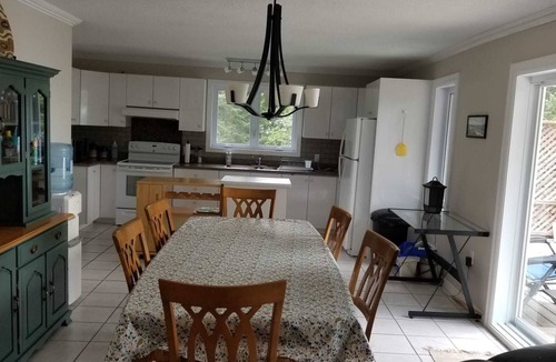 Cayamant Ski Chalet | Cozy cottage on a beautiful shallow sand beach at Patterson lake!