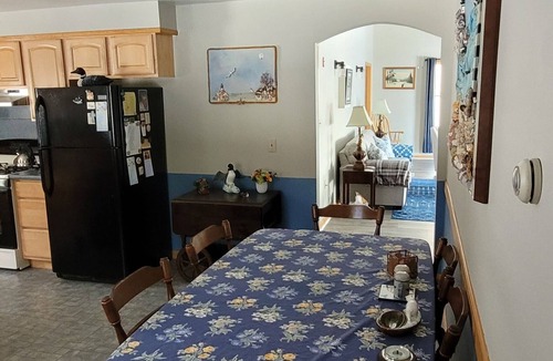 Ellsworth House | Cozy Cottage on Beautiful Branch Lake with Private Beach & Dock close to Acadia