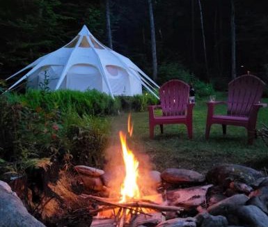 Stowe Area Other | Cozy Glamping Tent with Sauna