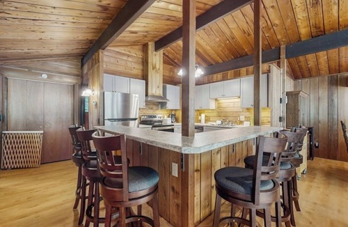 Waterbury Center House | Cozy house in woods w/gas fireplace, partial a/c, deck, bbq, w/d, wifi, kitchen