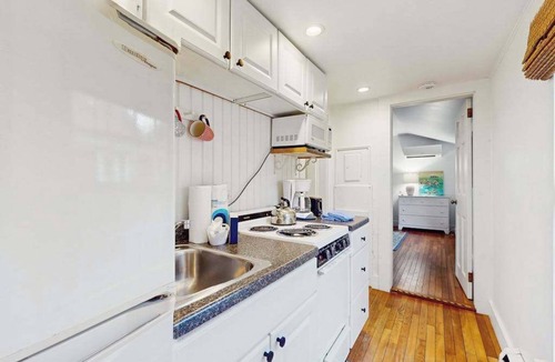 Edgartown Apartment | Cozy in-law suite near Edgartown & the beach with patio, outdoor shower, & AC