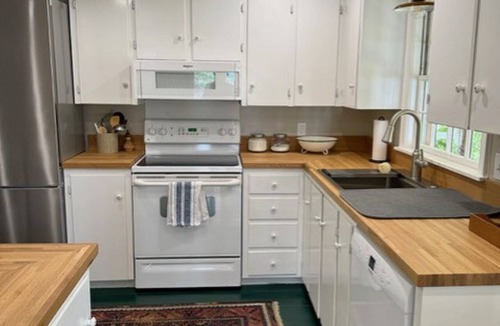 Elkins Cottage | Cozy Lakefront Cottage on Pleasant Lake's Lakeshore Drive