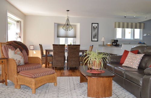 Plattsburgh House | Cozy Lakeshore Home with Sandy Beach: Complimentary Kayaks and Bikes